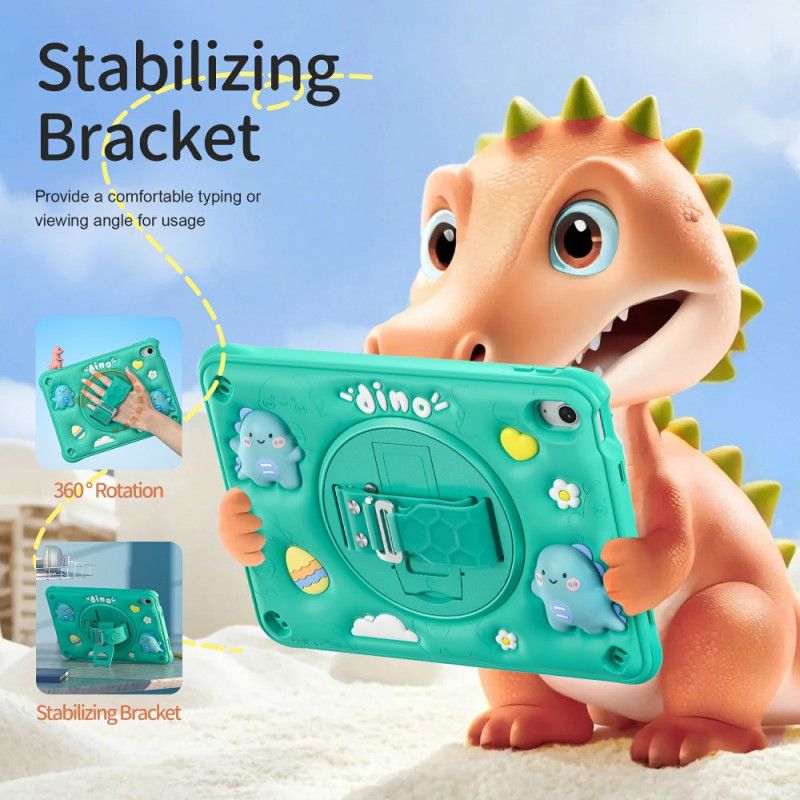 Κάλυμμα iPad (2025) Παιδικός Ιμάντας Και Στήριγμα Δεινοσαύρου
