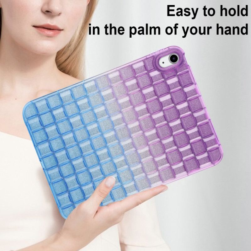 Κάλυμμα iPad (2025) Πλεγμένο Σχέδιο Σιλικόνης