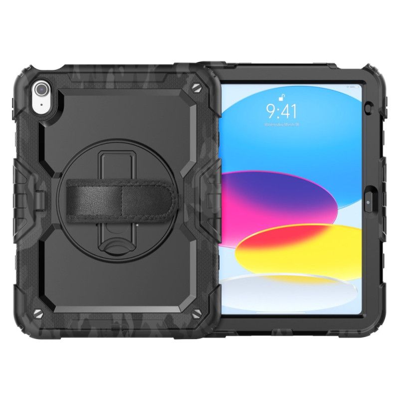 Κάλυμμα iPad (2025) Πλήρης Προστασία Με Ιμάντα Ώμου Σιλικόνης