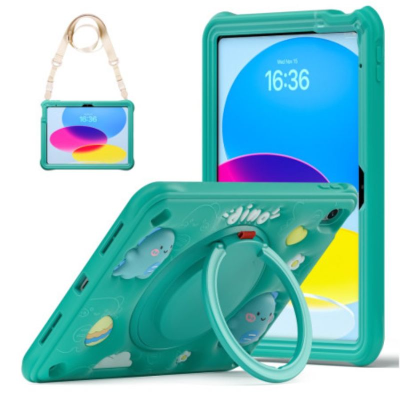 Κάλυμμα iPad (2025) Θήκες Κινητών Πολλαπλών Στρώσεων Με Λουράκι Ώμου