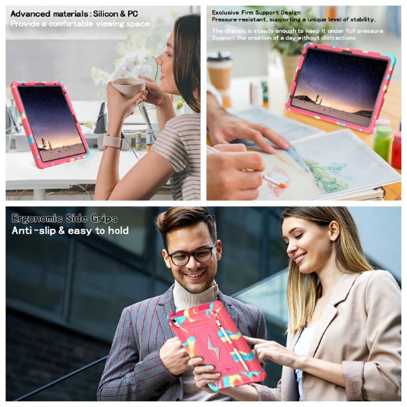 Κάλυμμα iPad (2025) Τριπλή Προστασία Με Ιμάντα Ώμου