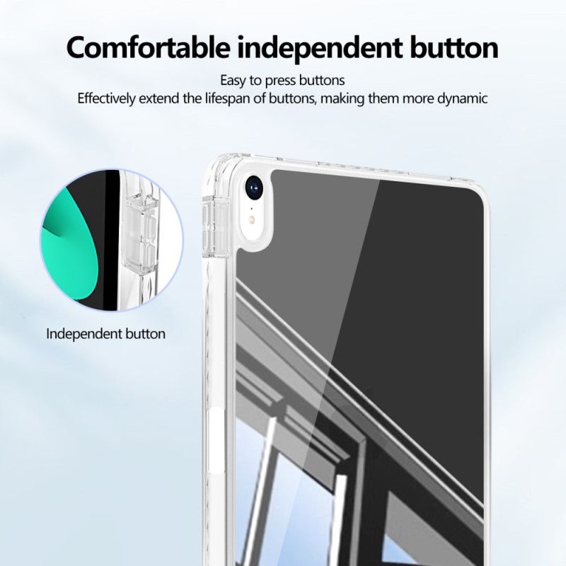 Κάλυμμα iPad (2025) Υβριδική Με Βάση Στήριξης Γραφίδας