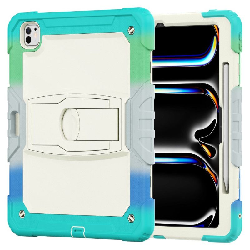 Κάλυμμα iPad Pro 13 (2025) Ανθεκτική Με Θήκη Για Στυλό Και Ιμάντα Ώμου