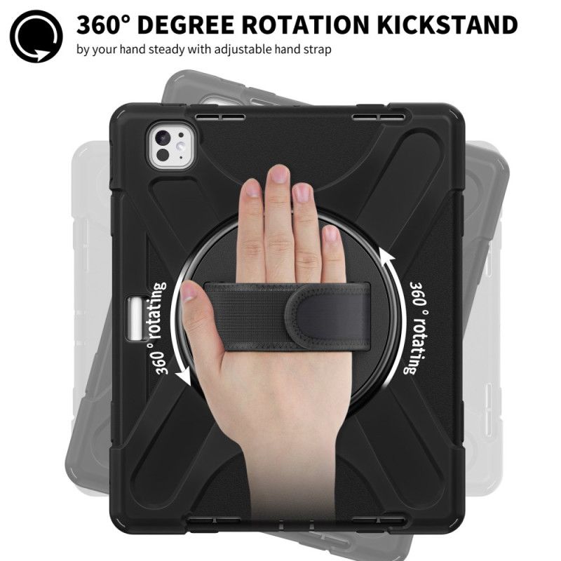 Κάλυμμα iPad Pro 13 (2025) Βάση Γραφίδας Και Ιμάντας Ώμου