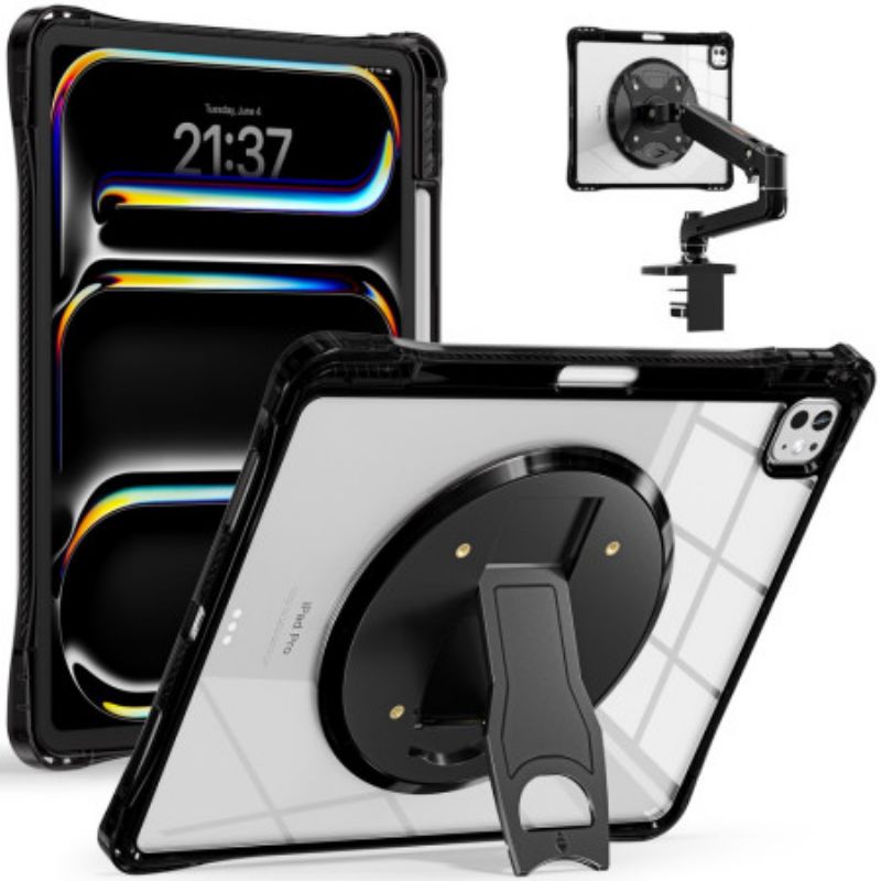 Κάλυμμα iPad Pro 13 (2025) Διαφανής Με Βάση Σιλικόνης