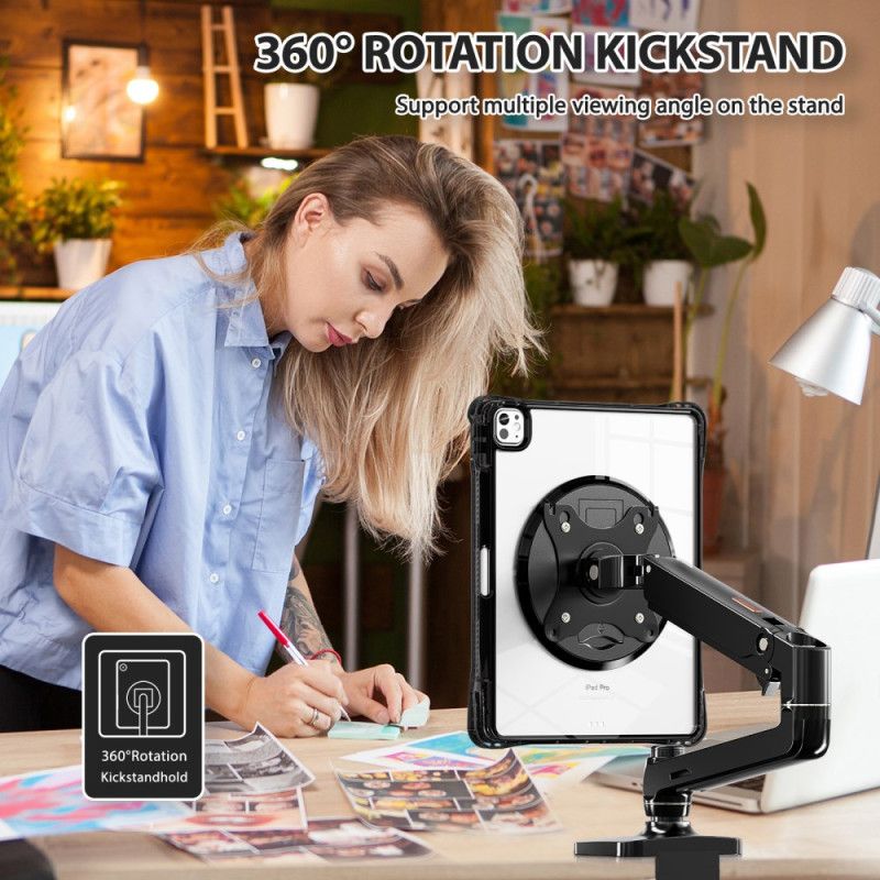 Κάλυμμα iPad Pro 13 (2025) Διαφανής Με Βάση Σιλικόνης