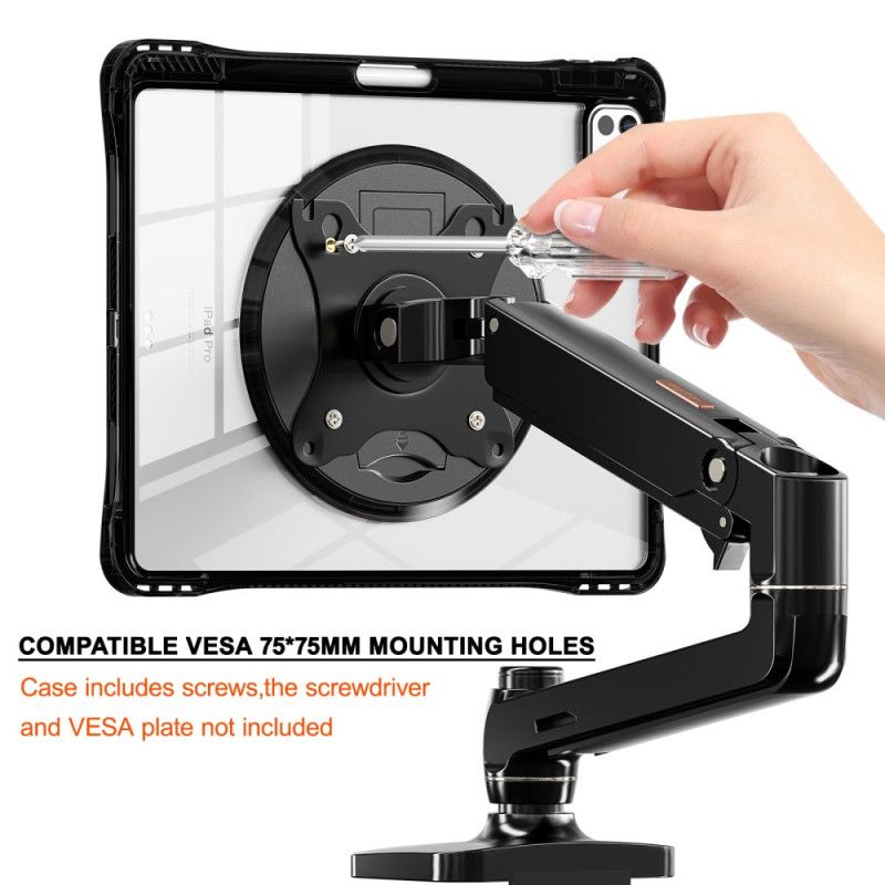 Κάλυμμα iPad Pro 13 (2025) Διαφανής Με Βάση Σιλικόνης