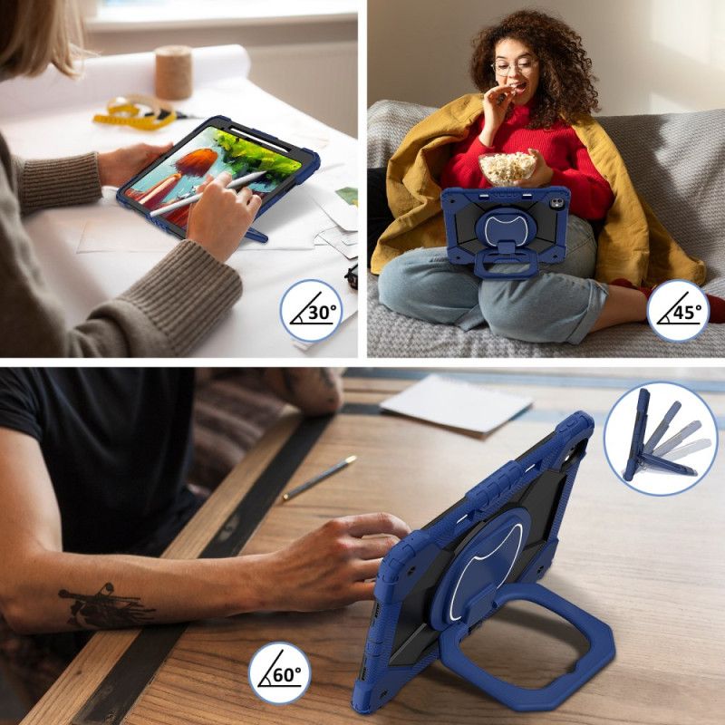 Κάλυμμα iPad Pro 13 (2025) Δίχρωμη Βάση Και Ιμάντας Ώμου