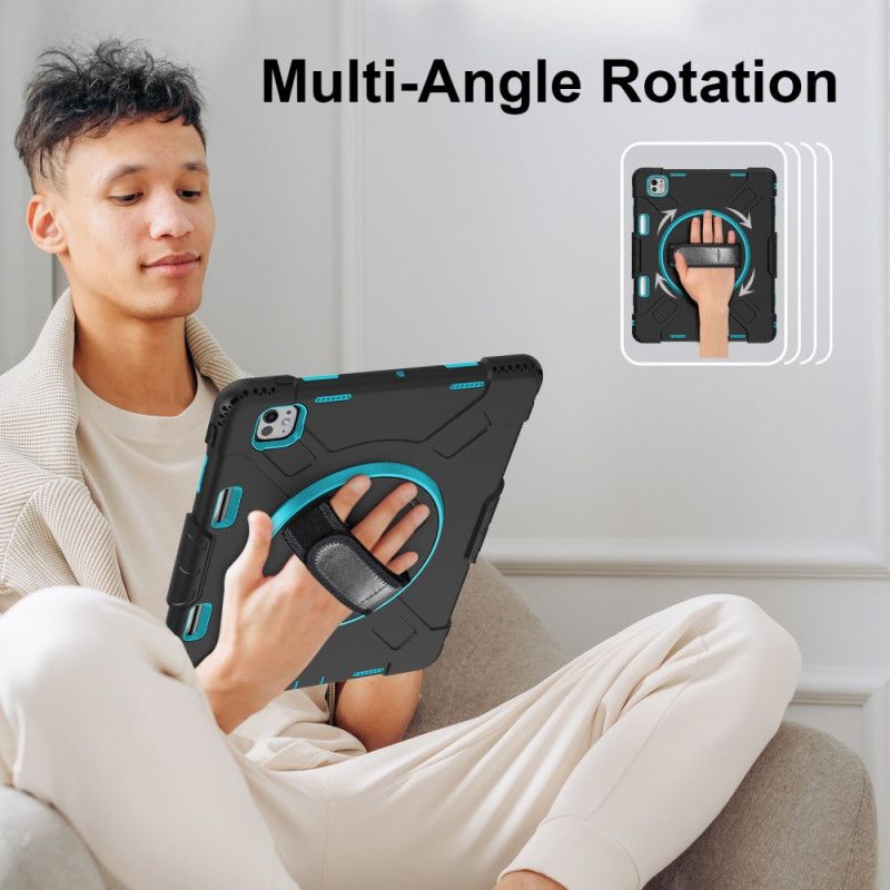 Κάλυμμα iPad Pro 13 (2025) Εξαιρετικά Ανθεκτική Βάση Και Ιμάντας Ώμου