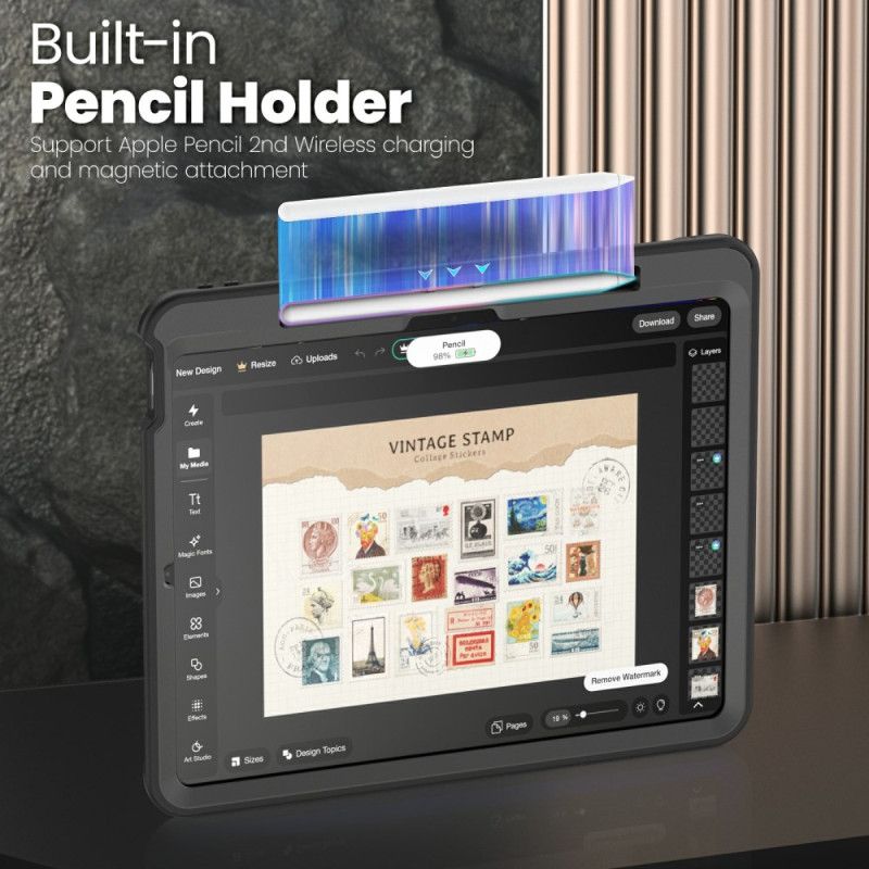 Κάλυμμα iPad Pro 13 (2025) Έξυπνος Σχεδιασμός