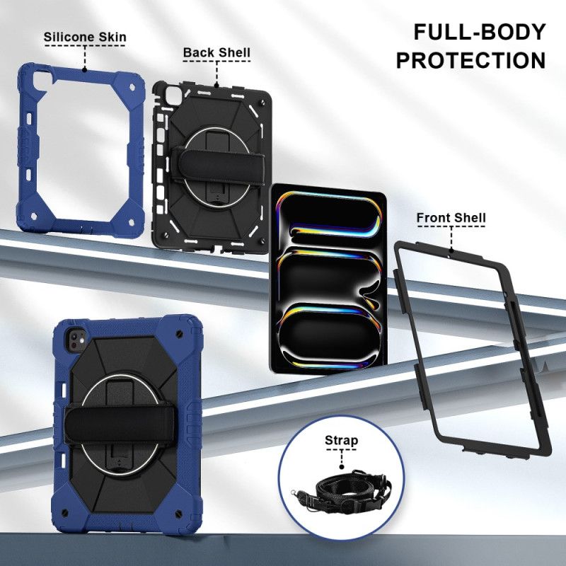 Κάλυμμα iPad Pro 13 (2025) Ιμάντας Χειρός Και Ιμάντας Ώμου