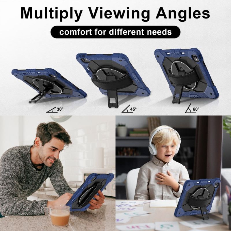 Κάλυμμα iPad Pro 13 (2025) Ιμάντας Χειρός Και Ιμάντας Ώμου