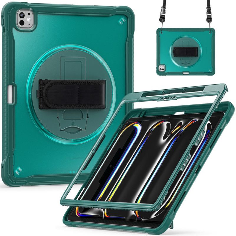 Κάλυμμα iPad Pro 13 (2025) Ιμάντας Χεριού Βάση Και Ιμάντας Ώμου