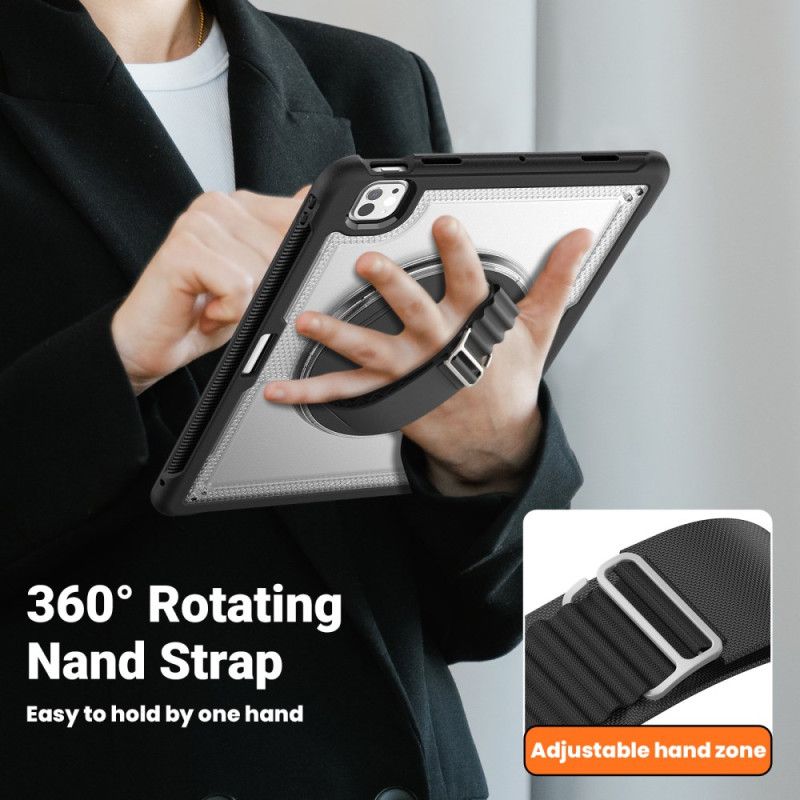 Κάλυμμα iPad Pro 13 (2025) Περιστρεφόμενη Βάση Και Απαγωγή Θερμότητας Σιλικόνης