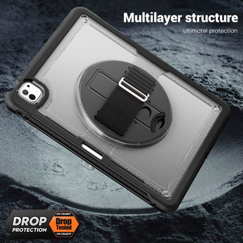 Κάλυμμα iPad Pro 13 (2025) Περιστρεφόμενη Βάση Και Απαγωγή Θερμότητας Σιλικόνης