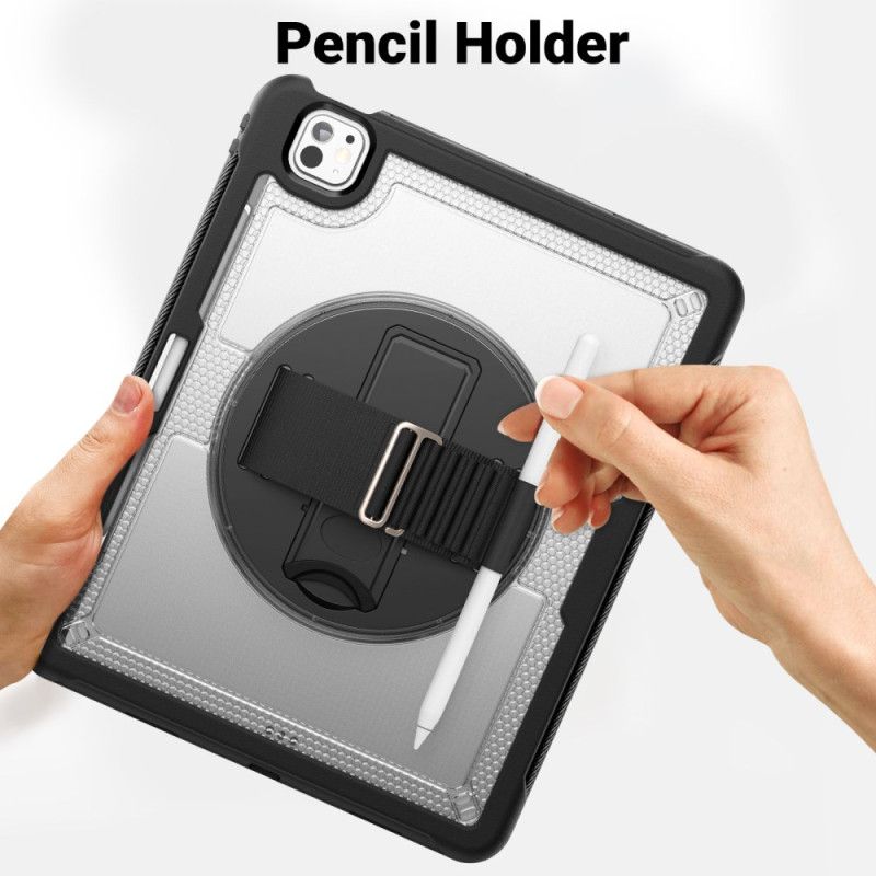 Κάλυμμα iPad Pro 13 (2025) Περιστρεφόμενη Βάση Και Απαγωγή Θερμότητας Σιλικόνης