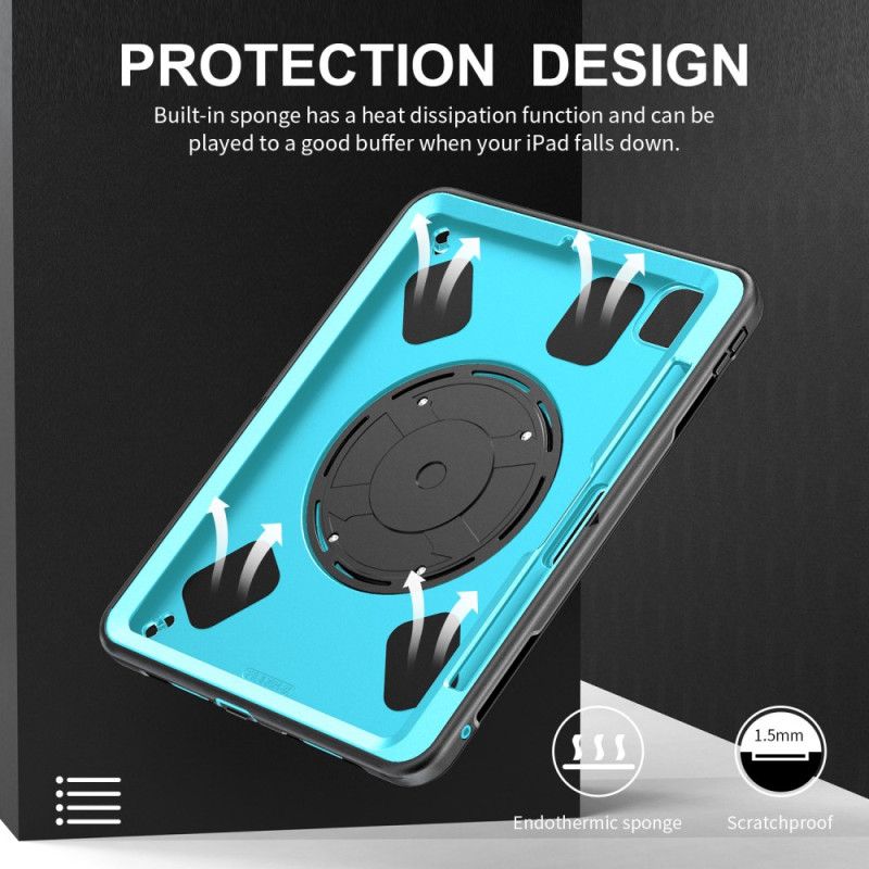 Κάλυμμα iPad Pro 13 (2025) Θήκες Κινητών Ανθεκτική Βάση Δαχτυλιδιού Και Ιμάντας Ώμου