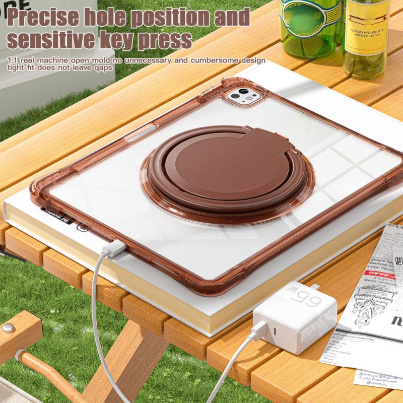 Κάλυμμα iPad Pro 13 (2025) Θήκες Κινητών Λαβή Περιστροφής