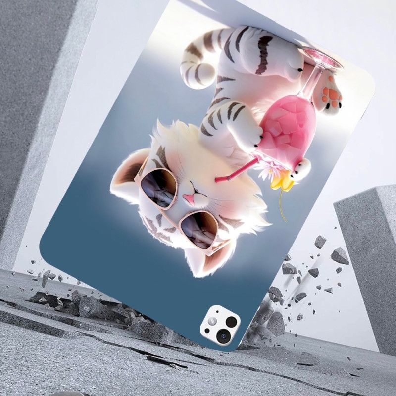 Κάλυμμα iPad Pro 13 (2025) Τίγρης Κινούμενου Τίγρη