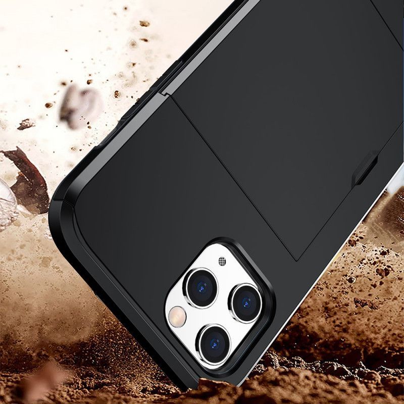 Κάλυμμα iPhone 12 Mini Μαύρο Άκαμπτη Θήκη Κάρτας
