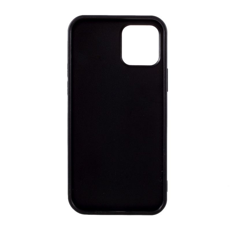 Κάλυμμα iPhone 12 Mini Μαύρο Θήκη Κάρτας Καρδιάς