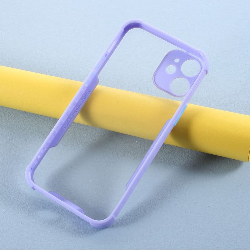 Κάλυμμα iPhone 12 Mini Μαύρο Υβριδικές Έγχρωμες Άκρες