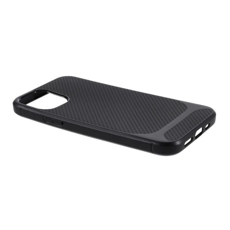 Κάλυμμα iPhone 12 Pro Max Μαύρο Έγχρωμο Ανθρακόνημα Πρωτότυπος