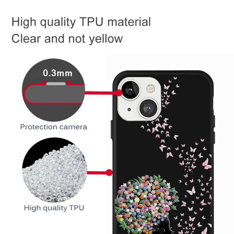 Κάλυμμα iPhone 13 Ανθοκέφαλη Γυναίκα