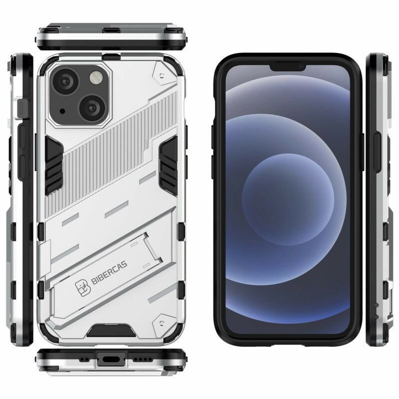Κάλυμμα iPhone 13 Mini Μαύρο Αφαιρούμενη Υποστήριξη Δύο Θέσεων Hands-Free