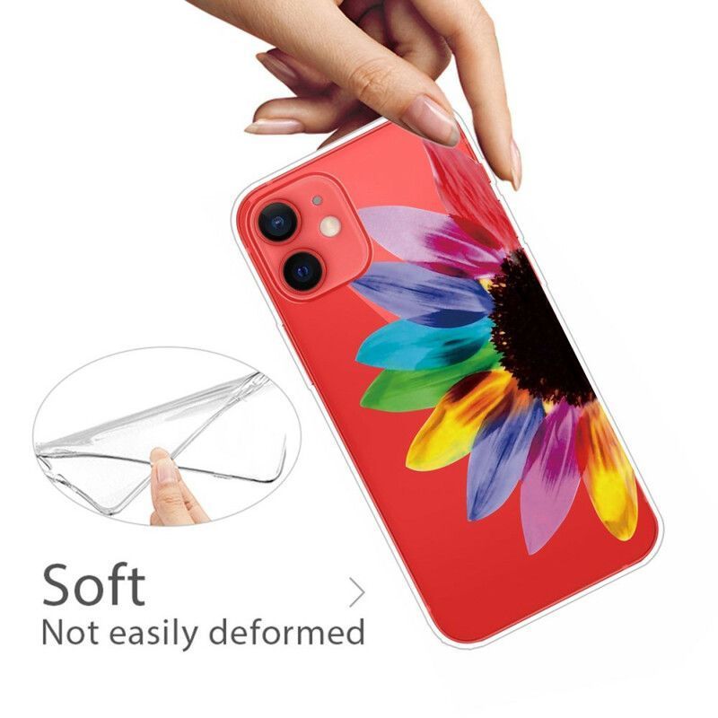 Κάλυμμα iPhone 13 Mini Πολύχρωμο Λουλούδι Πρωτότυπος