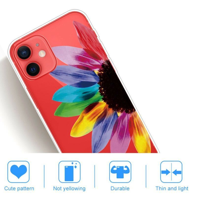 Κάλυμμα iPhone 13 Mini Πολύχρωμο Λουλούδι Πρωτότυπος