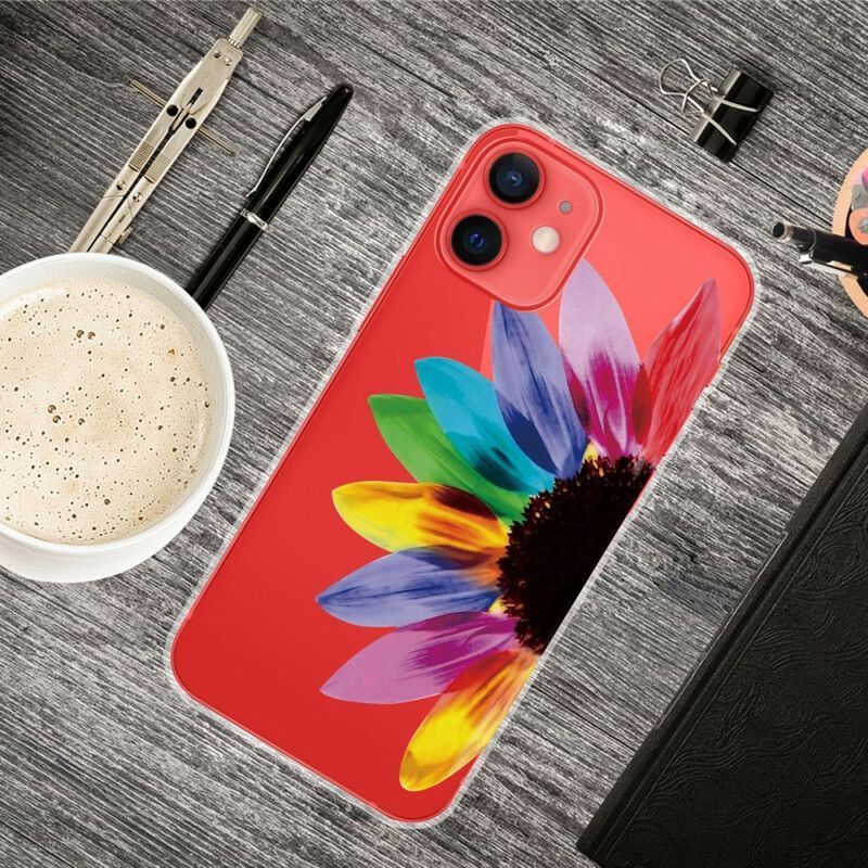 Κάλυμμα iPhone 13 Mini Πολύχρωμο Λουλούδι Πρωτότυπος