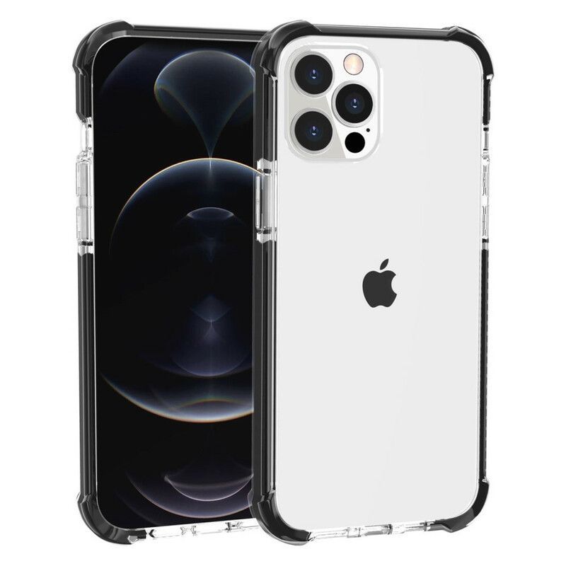 Κάλυμμα iPhone 13 Pro Μαύρο Διαφανείς Άκρες Σιλικόνης