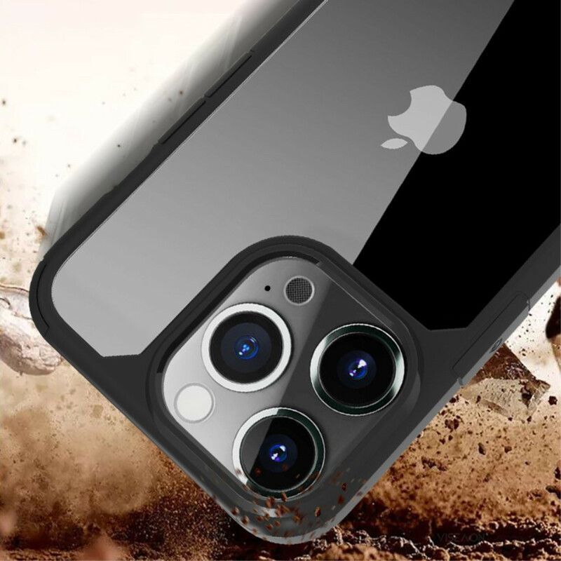 Κάλυμμα iPhone 13 Pro Μαύρο Διαφανές Mocolo