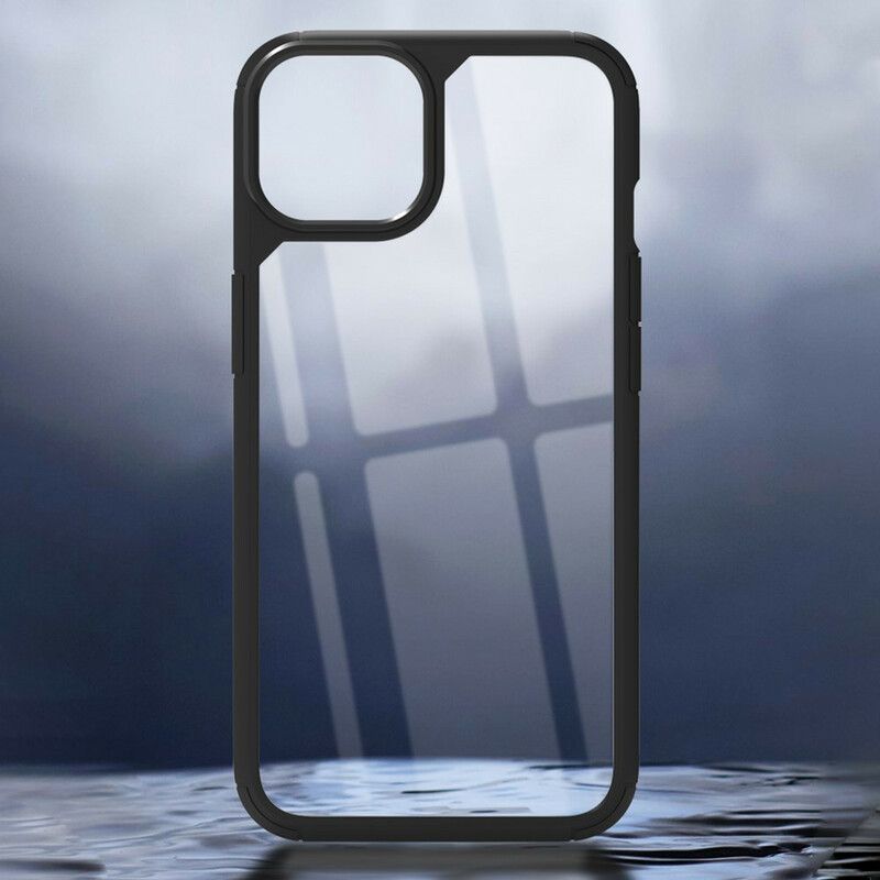 Κάλυμμα iPhone 13 Pro Μαύρο Διαφανές Mocolo