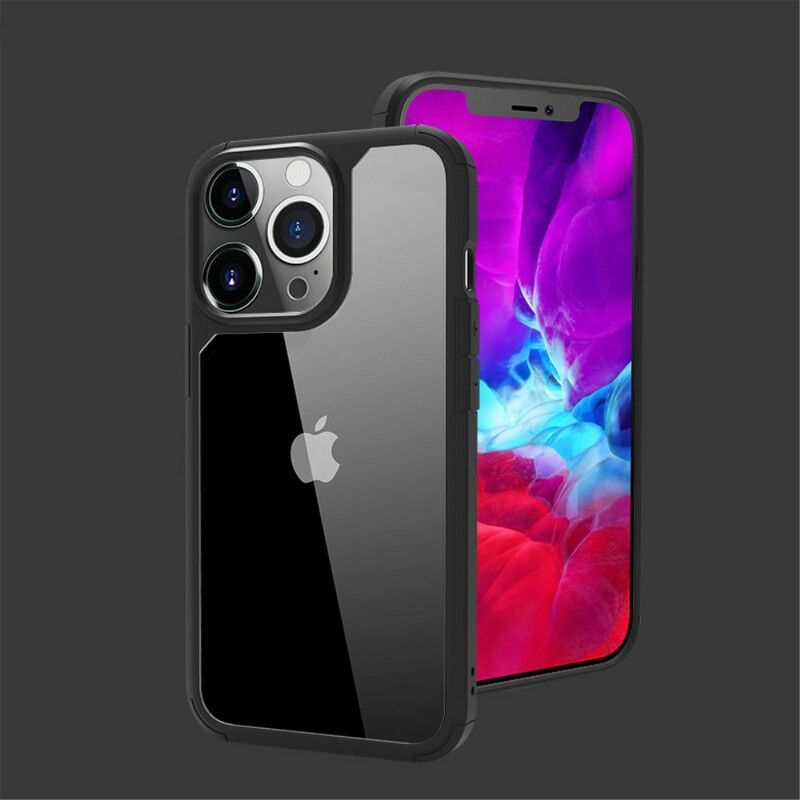 Κάλυμμα iPhone 13 Pro Μαύρο Διαφανές Mocolo