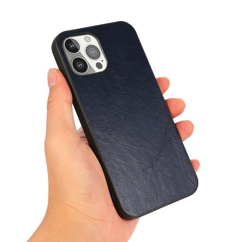 Κάλυμμα iPhone 13 Pro Μαύρο Επαγγελματικό Δερμάτινο Στυλ