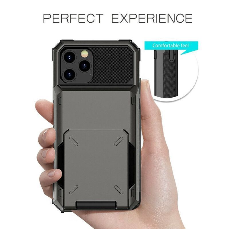 Κάλυμμα iPhone 13 Pro Μαύρο Θήκη Κάρτας Σε Στυλ Ανατροπής
