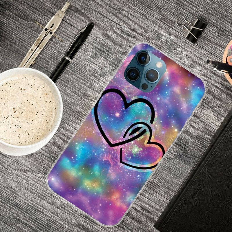 Κάλυμμα iPhone 13 Pro Θήκες Κινητών Αλυσοδεμένες Καρδιές