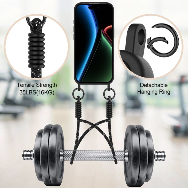 Κάλυμμα iPhone 17 Κορδόνι Για Θήκη Καρτών