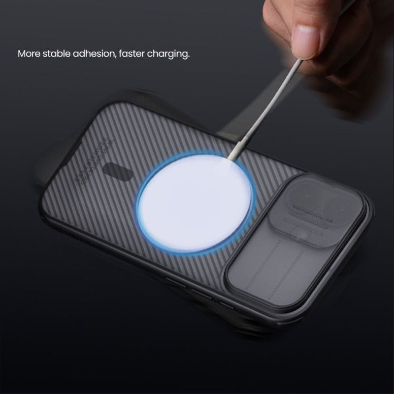 Κάλυμμα iPhone 17 Magsafe Camshield Pro Series Nillkin Σιλικόνης