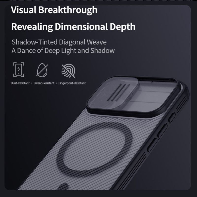 Κάλυμμα iPhone 17 Magsafe Camshield Pro Series Nillkin Σιλικόνης