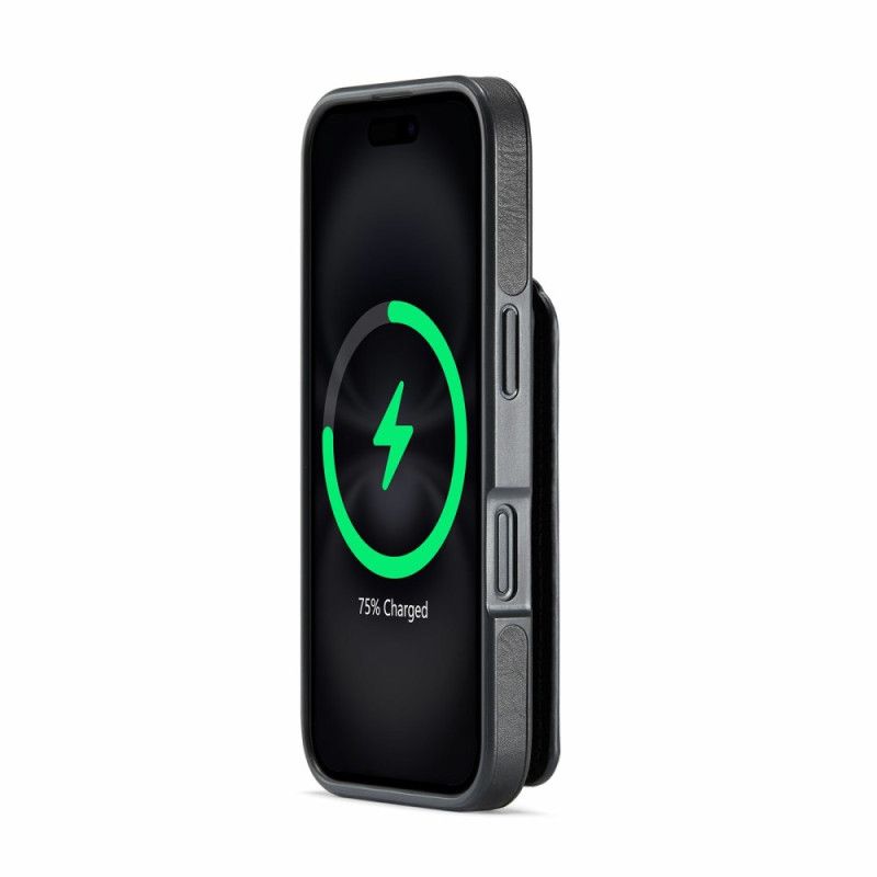 Κάλυμμα iPhone 17 Magsafe Με Θήκη Κάρτας Rfid Και Ενσωματωμένη Βάση Σιλικόνης