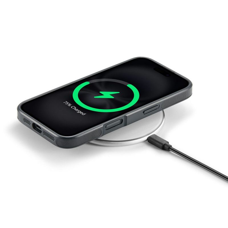 Κάλυμμα iPhone 17 Magsafe Συμβατό Με Εφέ Δέρματος Premium