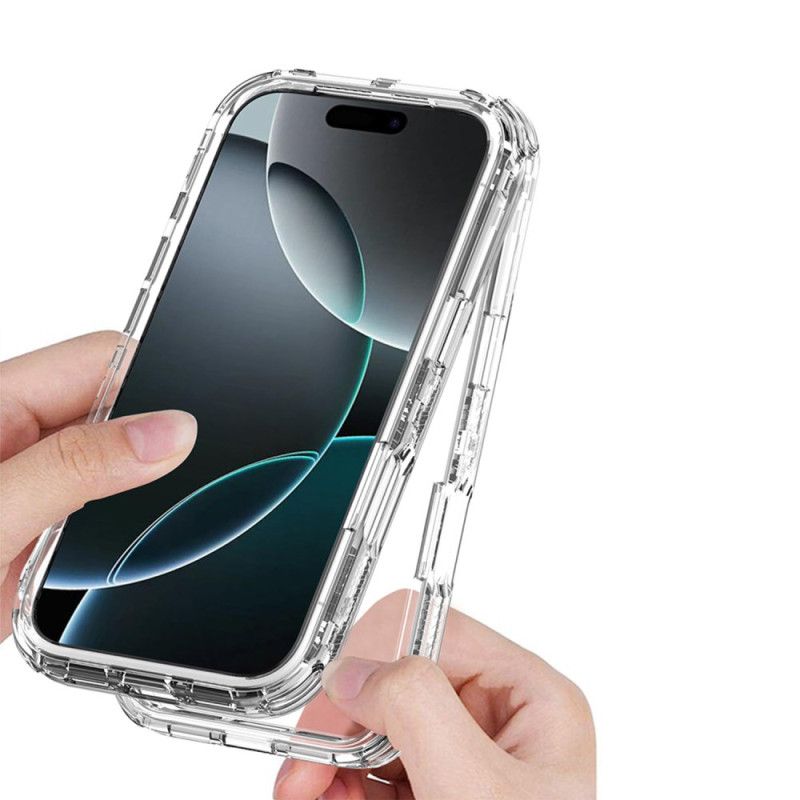 Κάλυμμα iPhone 17 Pro Διαφανής Τρία Σε Ένα