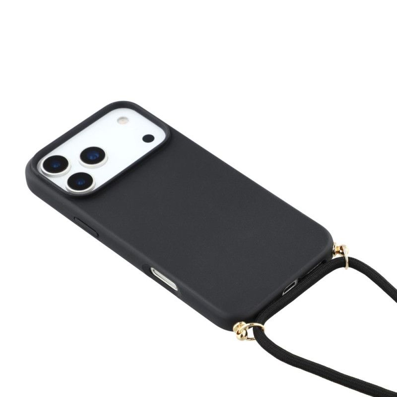 Κάλυμμα iPhone 17 Pro Κορδόνι Σιλικόνης