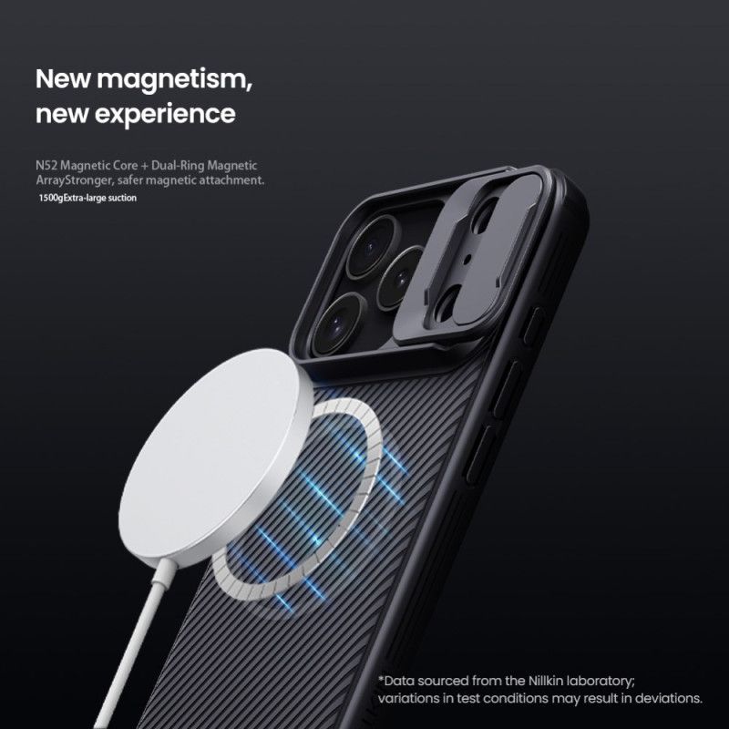 Κάλυμμα iPhone 17 Pro Magsafe Και Συρόμενο Κάλυμμα Κάμερας Nillkin