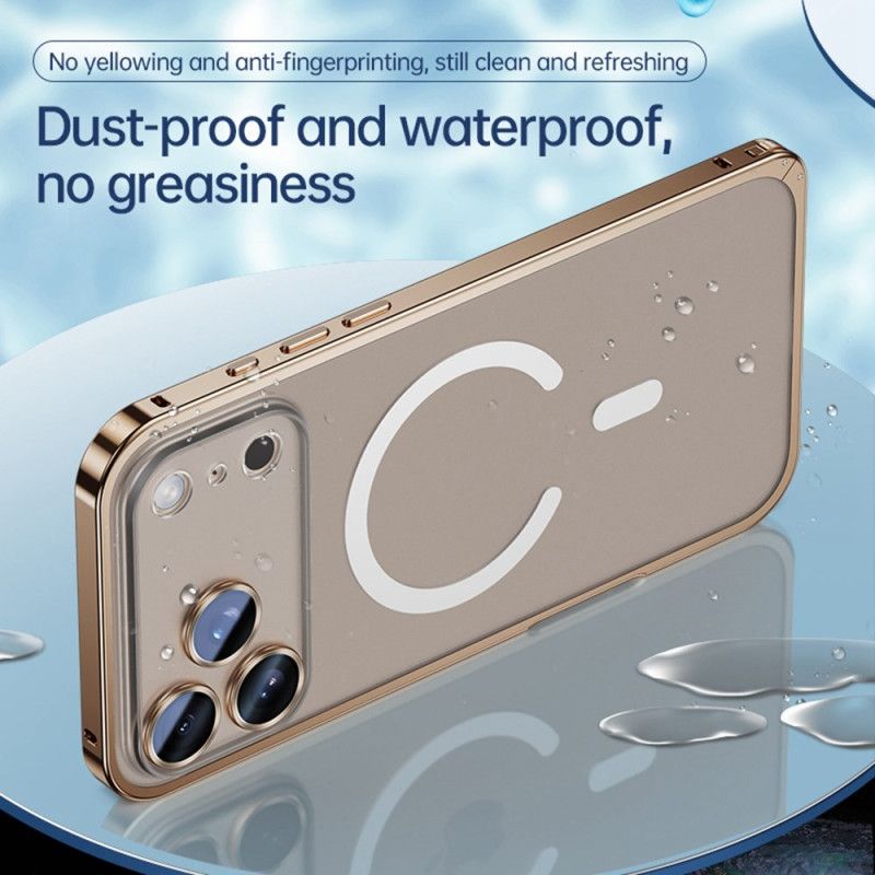 Κάλυμμα iPhone 17 Pro Magsafe Συμβατό Με Κλείδωμα Ασφαλείας Σιλικόνης