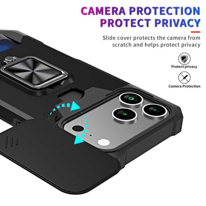 Κάλυμμα iPhone 17 Pro Max Ανθεκτική Βάση Και Συρόμενο Κάλυμμα