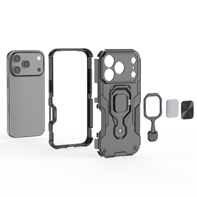 Κάλυμμα iPhone 17 Pro Max Ανθεκτικό Δαχτυλίδι